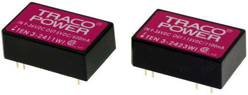 TracoPower TEN 3-2411WI DC/DC-Wandler, Print 24 V/DC 5 V/DC 600 mA 3 W Anzahl Ausgänge: 1 x Inhalt
