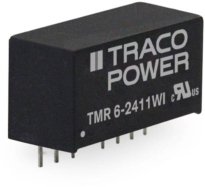 TracoPower TMR 6-4822WI DC/DC-Wandler, Print 48 V/DC 12 V/DC, -12 V/DC 250mA 6W Anzahl Ausgänge: 2 x Inhalt 1St.