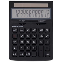 Maul ECO 850 Taschenrechner Schwarz Display (Stellen): 12solarbetrieben (B x H x T) 126 x 174 x 35mm Maul ECO 850 Taschenrechner Schwarz Display (Stellen): 12solarbetrieben (B x H x T) 126 x 174 x 35mm