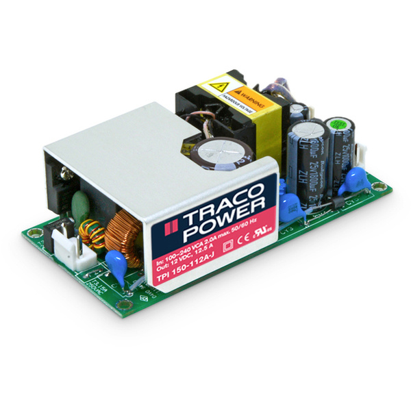 TracoPower TPI 150-112A-J AC/DC-Netzteilbaustein, open frame 12 V/DC 12.5 A 1 St.
