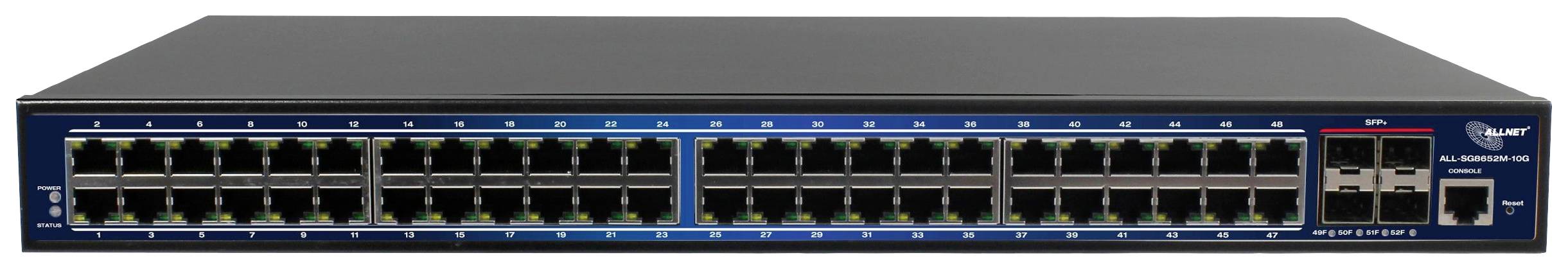 Allnet ALL-SG8652M-10G Managed Netzwerk Switch 48 Port 10 / 100 / 1000 MBit/s