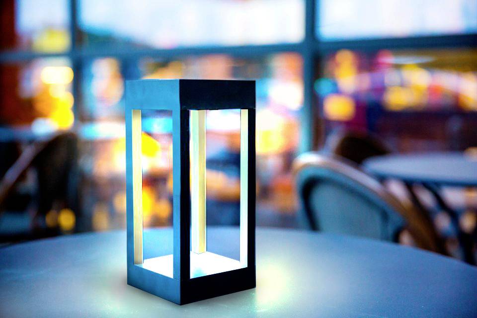 Megatron MT70010 Solar-Außenstandleuchte LED LED fest eingebaut 0.6W Schwarz