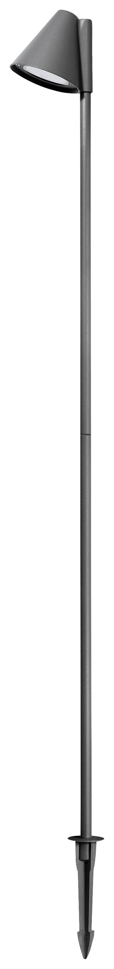 Megatron MT70804 Gartia Schirm Gartenleuchte GU10 Schwarz