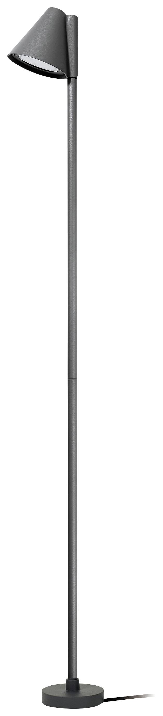 Megatron MT70804 Gartia Schirm Gartenleuchte GU10 Schwarz