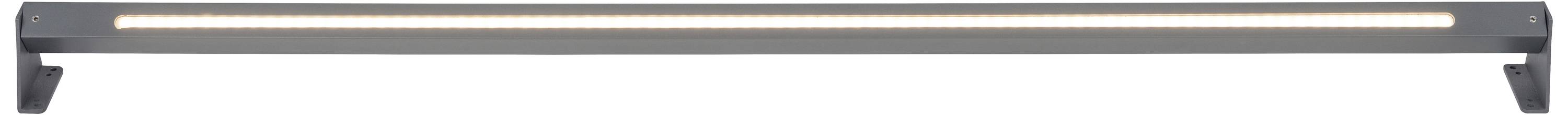 Megatron MT70815 Gartia Linea LED-Gartenleuchte LED 15W Schwarz, Aluminium