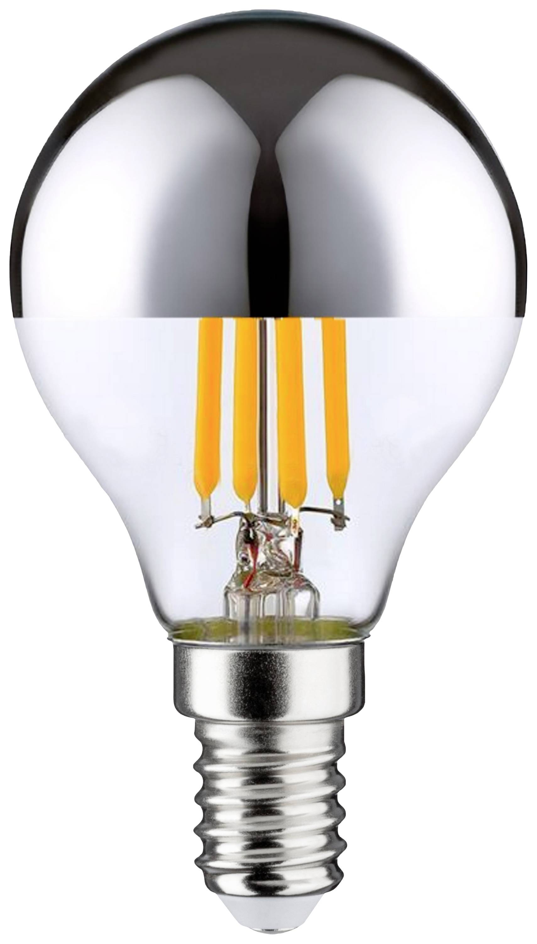 LightMe LM85268 LED EEK F (A - G) E14 Glühlampenform 4.8W = 36W Warmweiß (Ø x H) 45mm x 78mm dimmbar 1St.