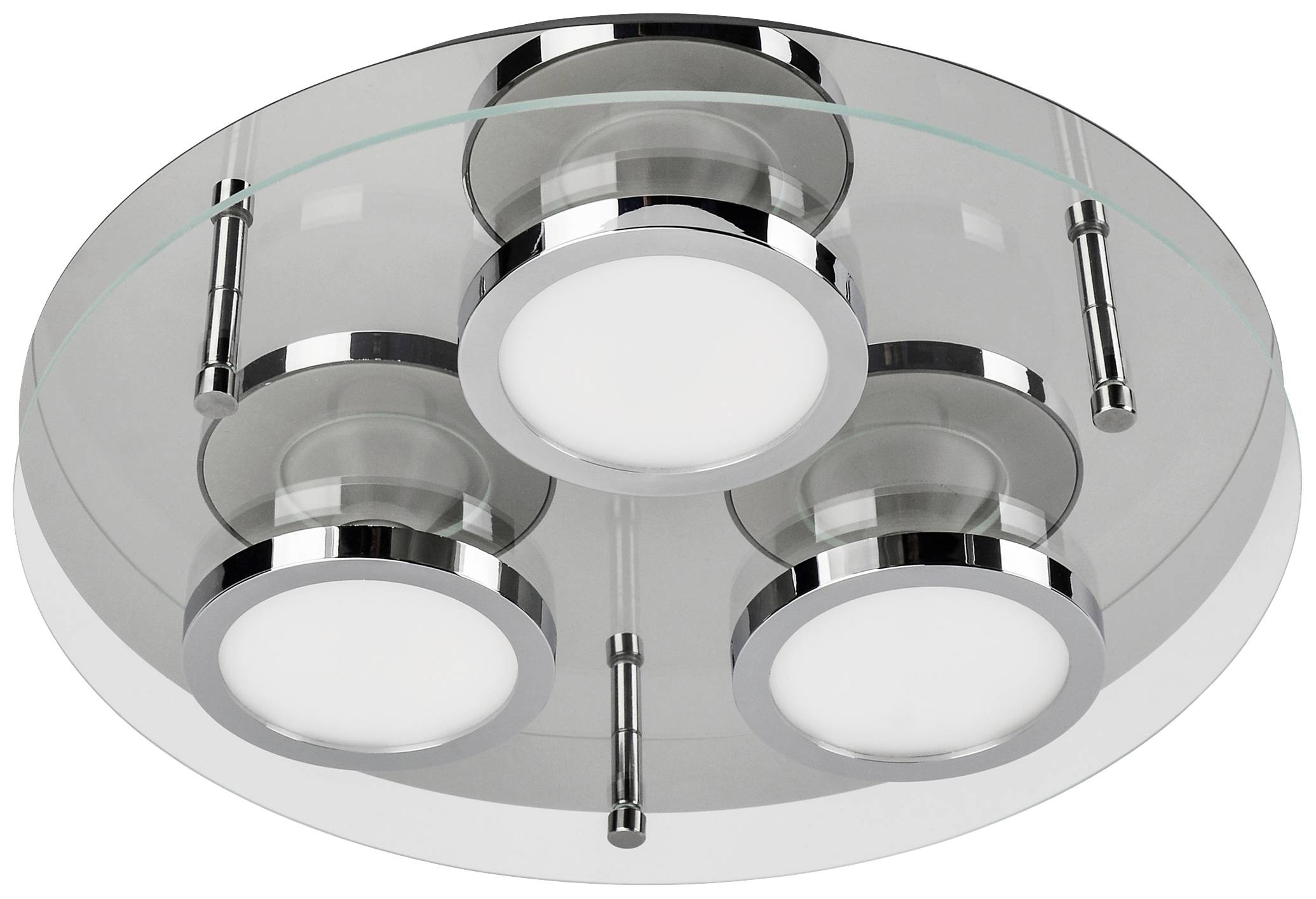 LightMe Chromia LM85623 LED-Wandleuchte GU10 15W LED Chrom