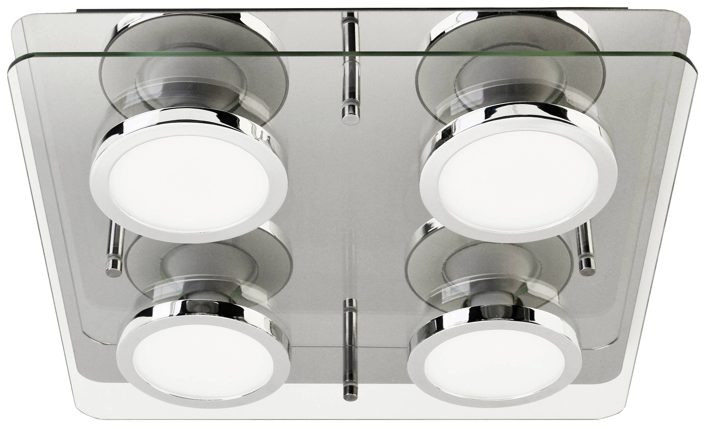 LightMe Chromia LM85624 LED-Wandleuchte GU10 20W LED Chrom