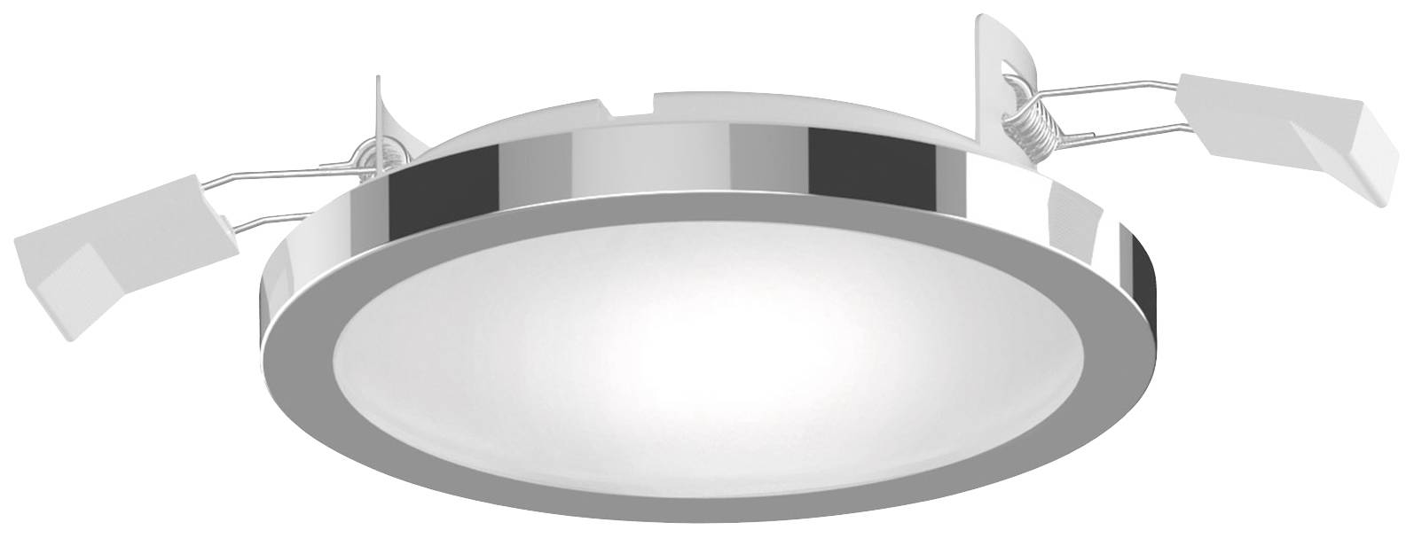 LightMe LM85664 Aqua LED-Einbauleuchte LED 6 W Chrom