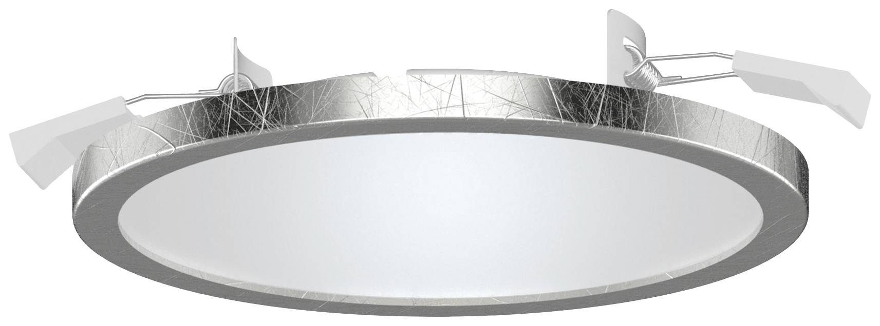 LightMe LM85667 Aqua LED-Einbauleuchte LED 8 W Blattsilber (glänzend)