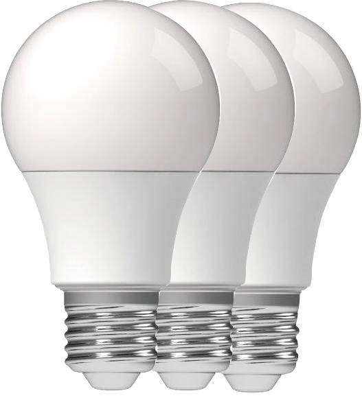 LightMe LM85916 LED EEK F (A - G) E27 Glühlampenform 8.8W = 60W Warmweiß (Ø x H) 60mm x 108mm 3St.