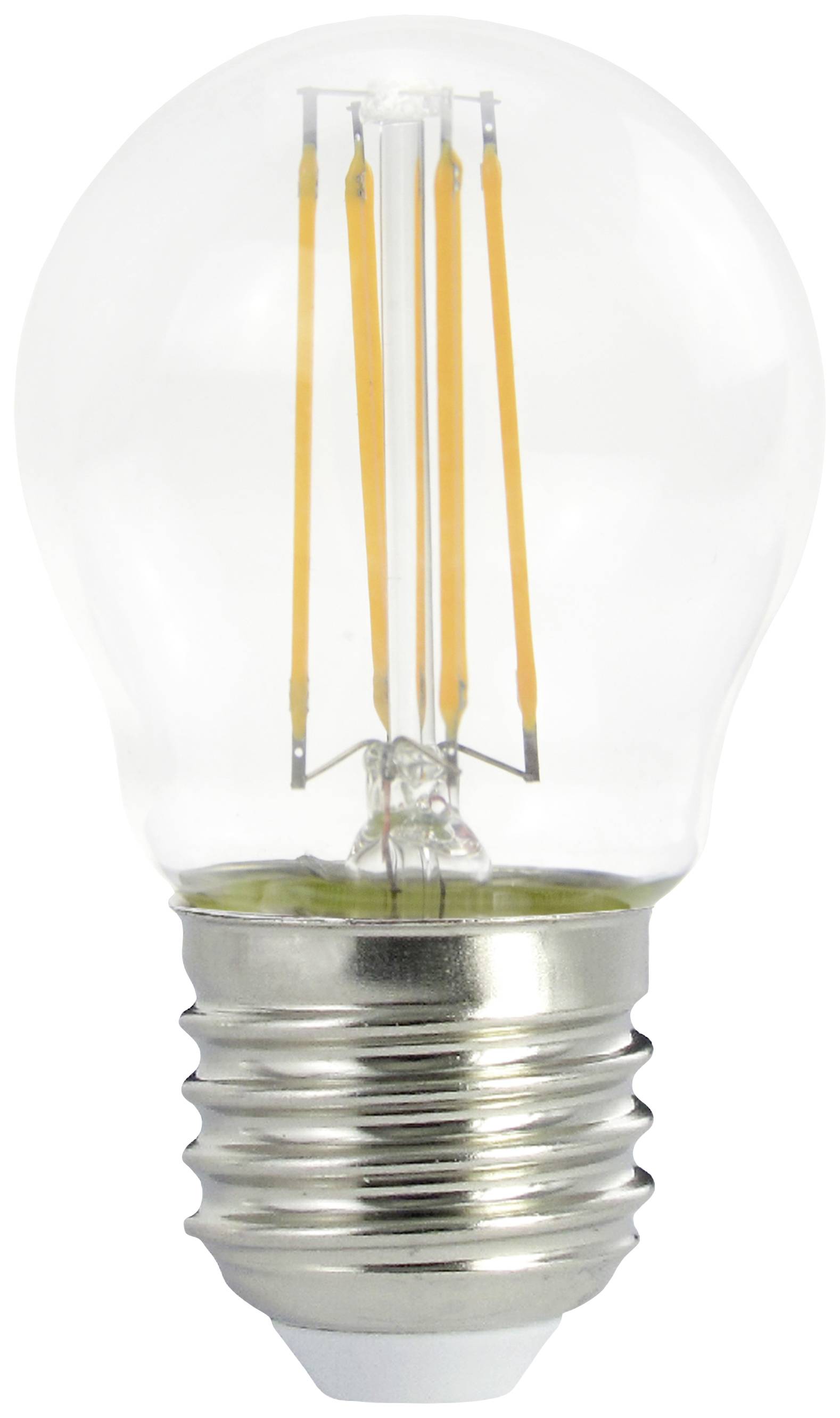 LightMe LM85275 LED EEK E (A - G) E27 Glühlampenform 4 W = 40 W Warmweiß (Ø x H) 45 mm x 77 mm 1 S