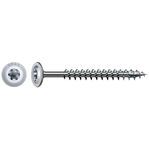 SPAX 251010800805 Holzschraube 8mm 80mm T-STAR plus Stahl WIROX 50St. SPAX 251010800805 Holzschraube 8mm 80mm T-STAR plus Stahl WIROX 50St.