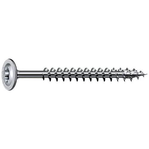 SPAX 251010801005 Holzschraube 8mm 100mm T-STAR plus Stahl WIROX 50St. SPAX 251010801005 Holzschraube 8mm 100mm T-STAR plus Stahl WIROX 50St.