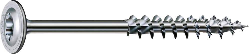 SPAX 251010801005 Holzschraube 8mm 100mm T-STAR plus Stahl WIROX 50St.