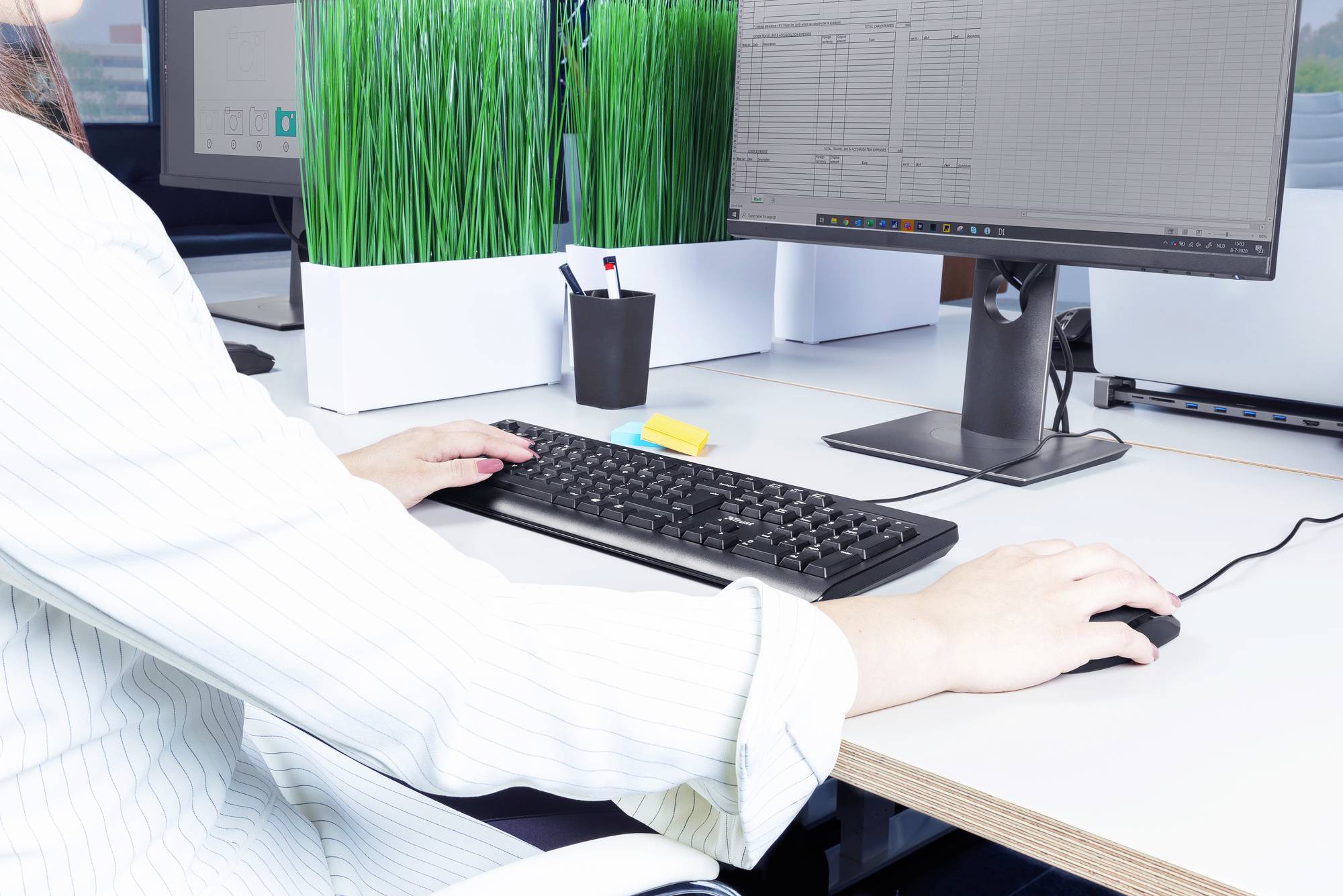 Trust TK-150 Kabelgebunden Tastatur Deutsch, QWERTZ Schwarz mit numerischer Tastatur