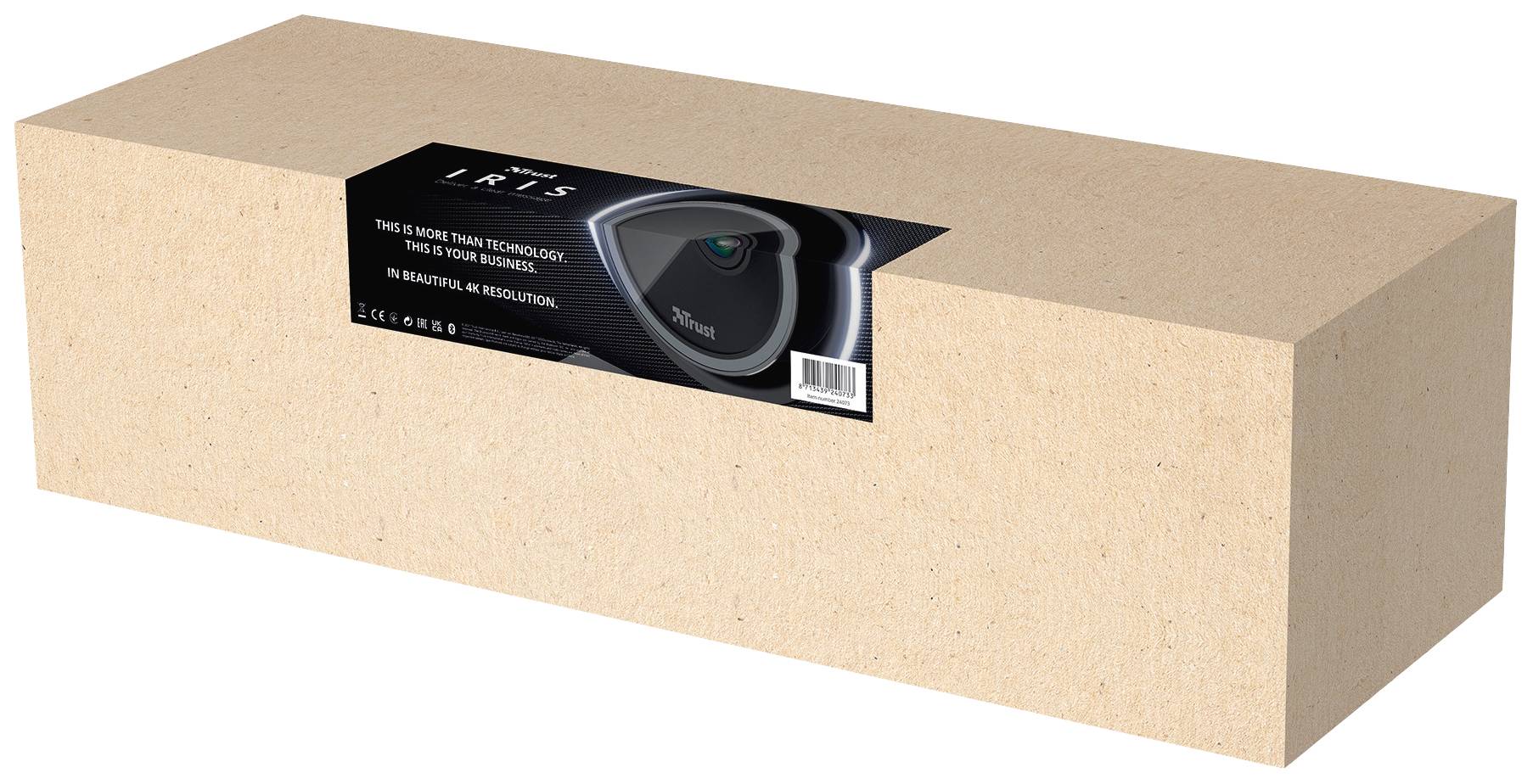 Trust IRIS CONFERENCE Videokonferenz Webcam 3840 x 2160 Pixel Standfuß