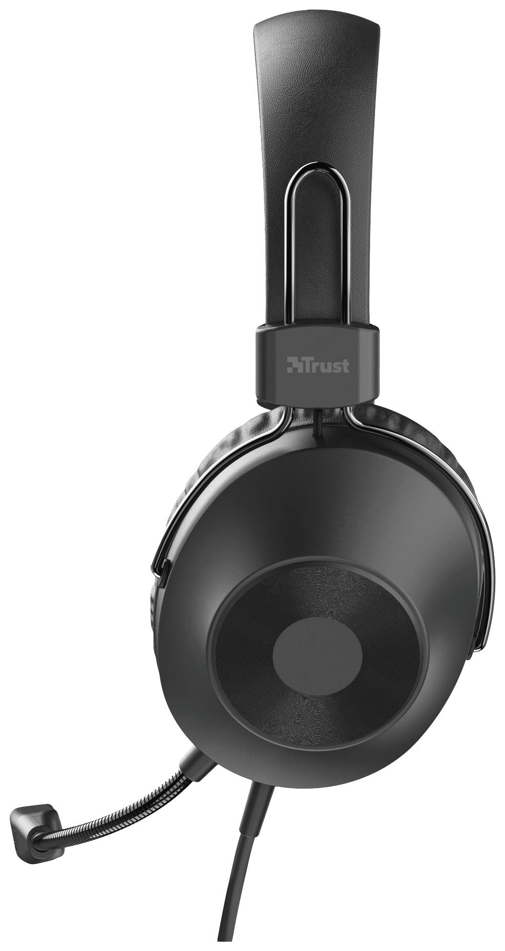 Trust HS-250 Over Ear Headset kabelgebunden Stereo Schwarz Computer