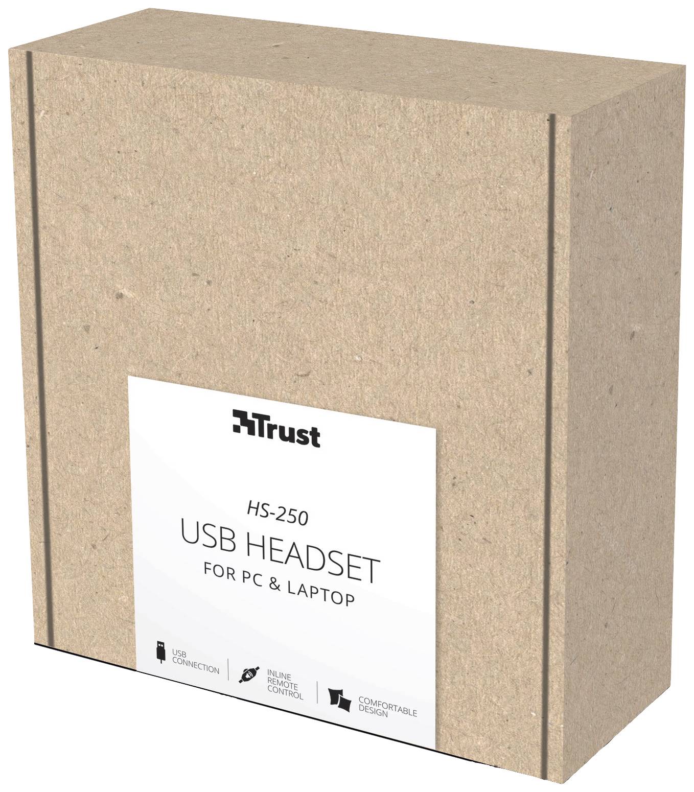 Trust HS-250 Over Ear Headset kabelgebunden Stereo Schwarz Computer