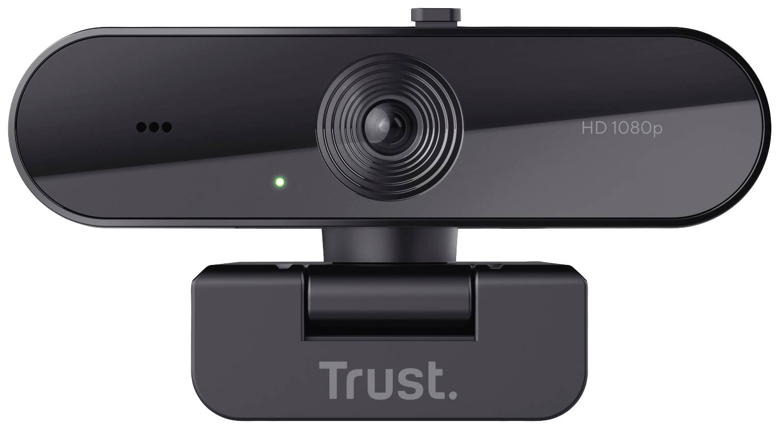 Trust TW-200 ECO Full HD-Webcam 1920 x 1080 Pixel Standfuß, Klemm-Halterung