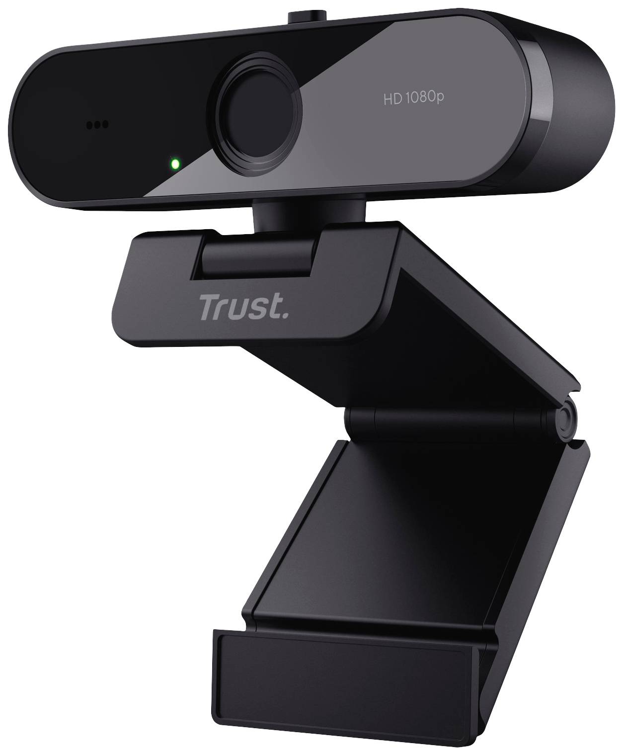 Trust TW-200 ECO Full HD-Webcam 1920 x 1080 Pixel Standfuß, Klemm-Halterung