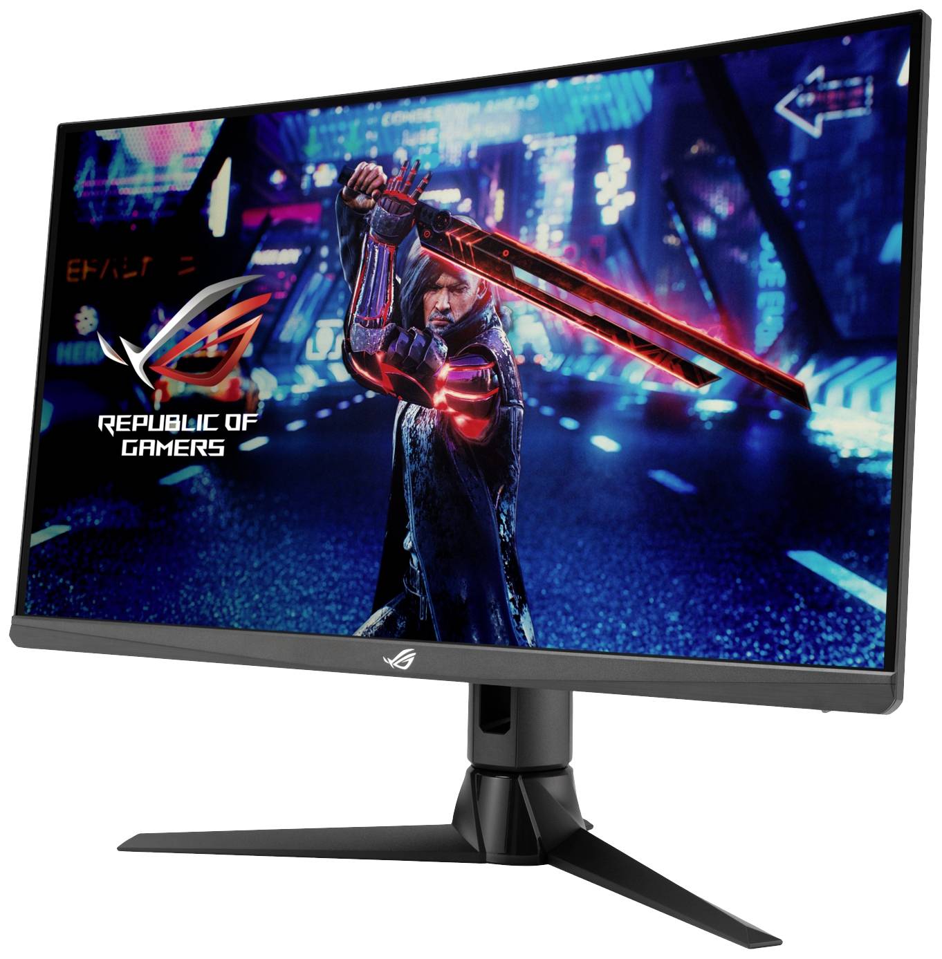 Asus XG27AQV IPS Gaming Monitor EEK F (A - G) 68.6 cm (27 Zoll) 2560 x 1440 Pixel 16:9 1 ms HDMI®, DisplayPort, Kopfhörer-Buchse IPS LED