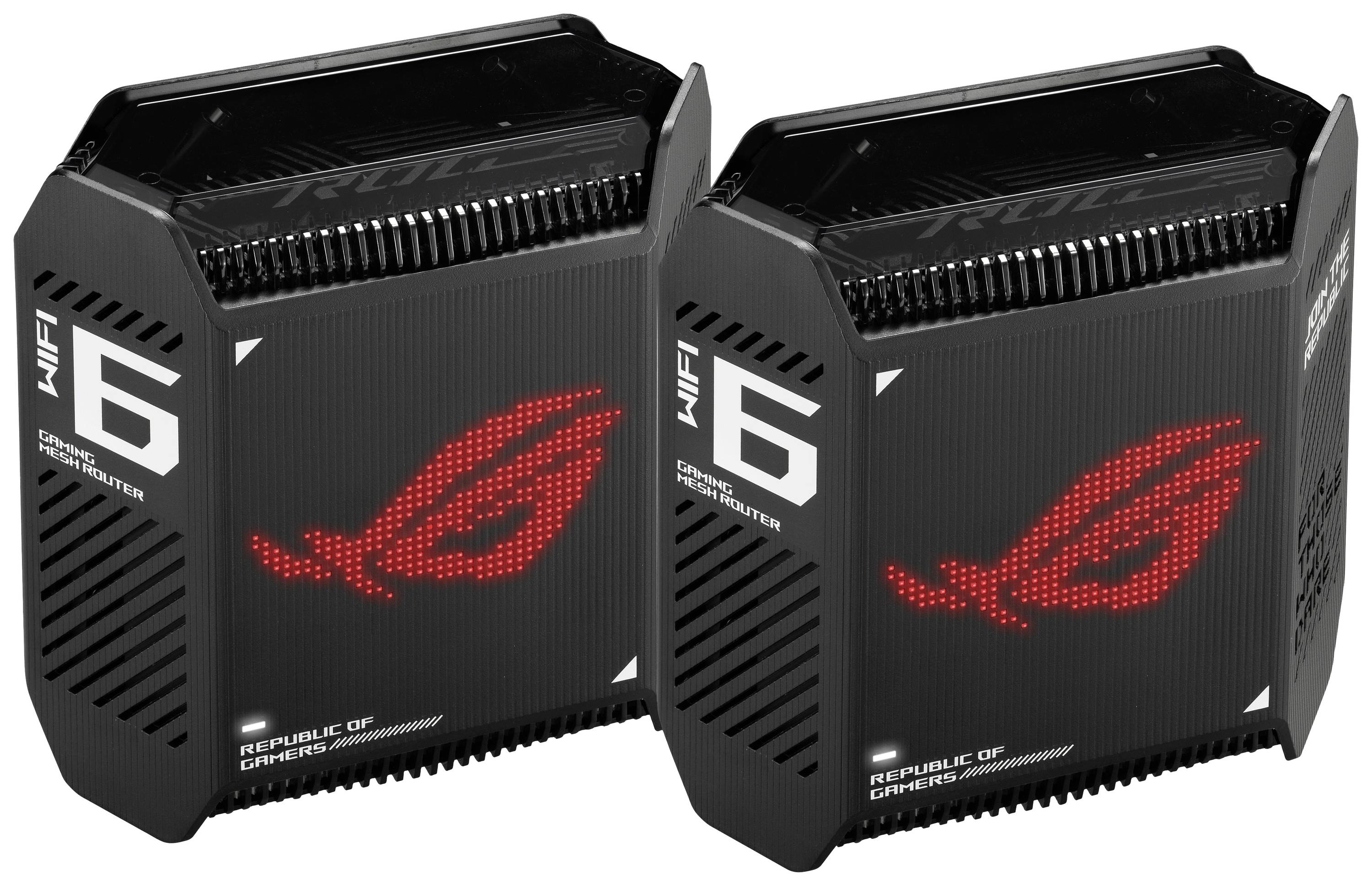 Asus ROG Rapture GT6 AX10000 AiMesh Black 2er-Pack Mesh-Netzwerk 2.4GHz, 5GHz