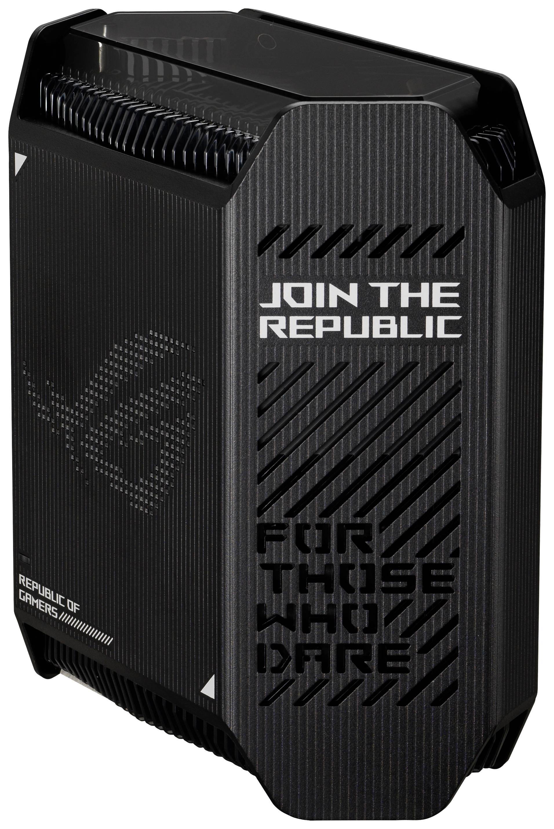 Asus ROG Rapture GT6 AX10000 AiMesh Black einzeln Mesh-Netzwerk 2.4GHz, 5GHz