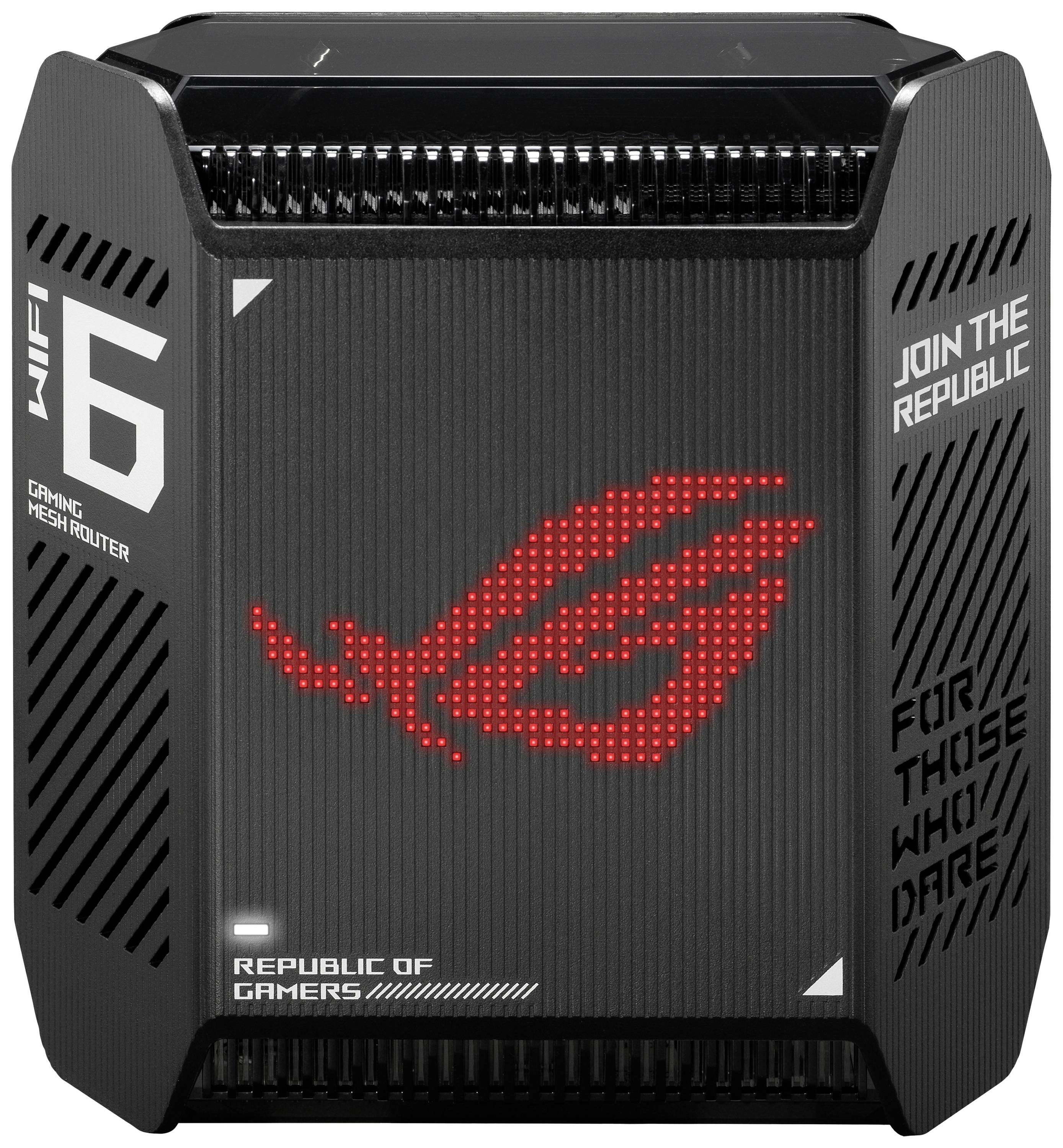 Asus ROG Rapture GT6 AX10000 AiMesh Black einzeln Mesh-Netzwerk 2.4 GHz, 5 GHz