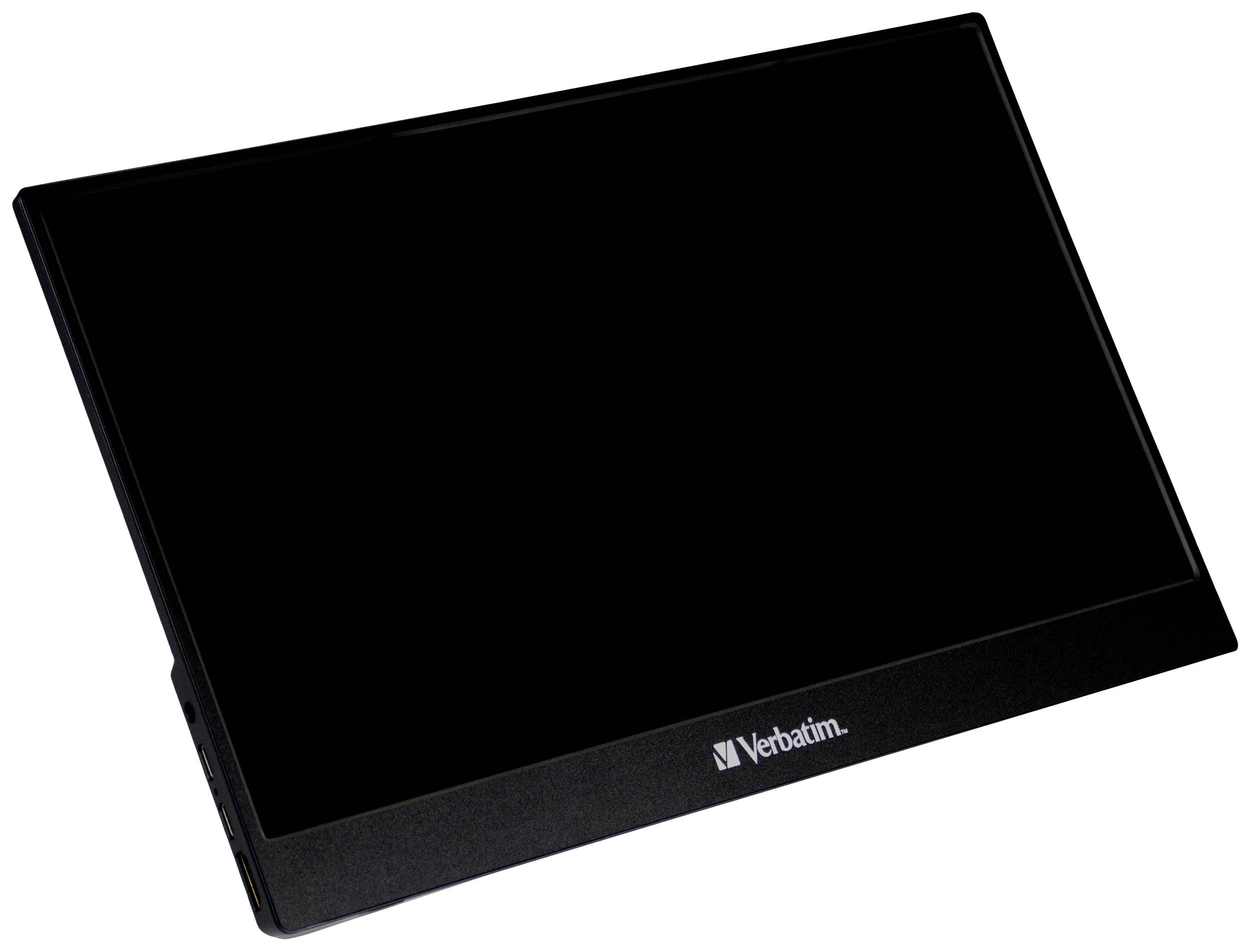 Verbatim PM-14 LCD-Monitor EEK A (A - G) 35.6cm (14 Zoll) 1920 x 1080 Pixel 16:9 6 ms HDMI®, USB-A (USB 2.0), USB-C®, Kopfhörer