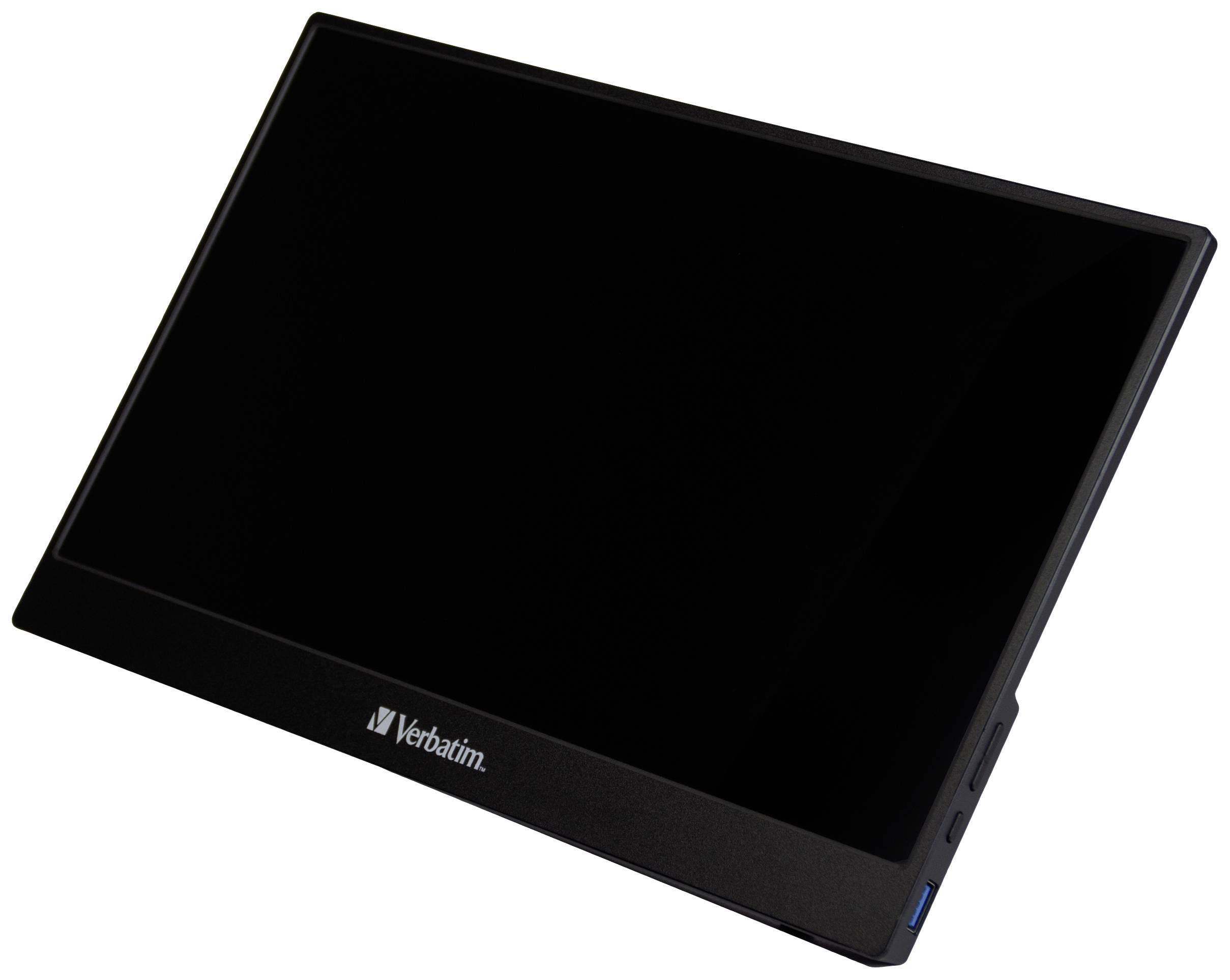 Verbatim PM-14 LCD-Monitor EEK A (A - G) 35.6cm (14 Zoll) 1920 x 1080 Pixel 16:9 6 ms HDMI®, USB-A (USB 2.0), USB-C®, Kopfhörer