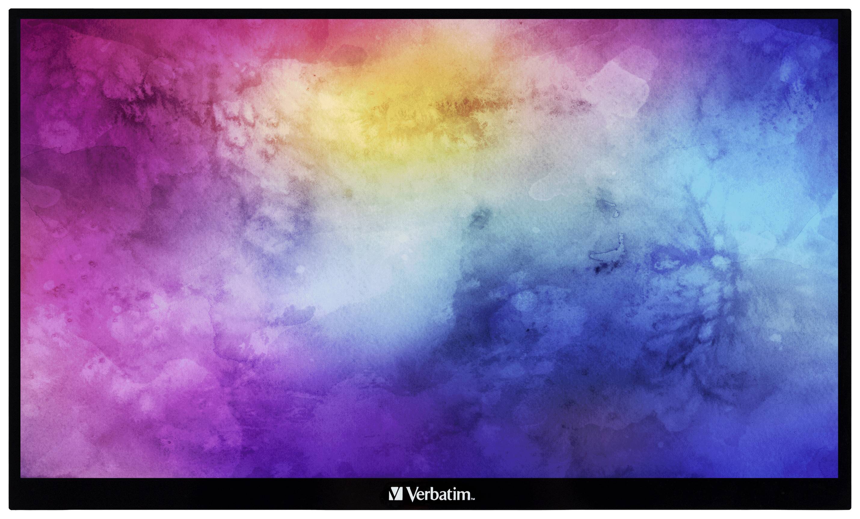 Verbatim PMT-15 Touchscreen-Monitor EEK: A (A - G) 38.1cm (15 Zoll) 1920 x 1080 Pixel 16:9 6 ms HDMI®, USB-A (USB 2.0), USB-C®