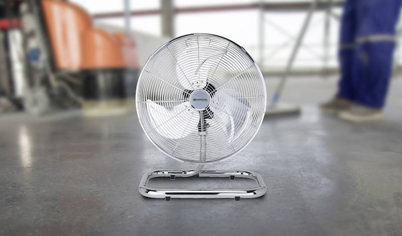 Sonnenkönig Windmaschine 18 Bodenventilator 100W (Ø x H) 510mm x 610mm Chrom