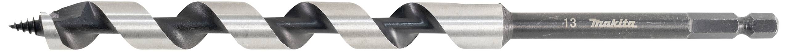 Bohrer mit spiralförmiger Klinge.