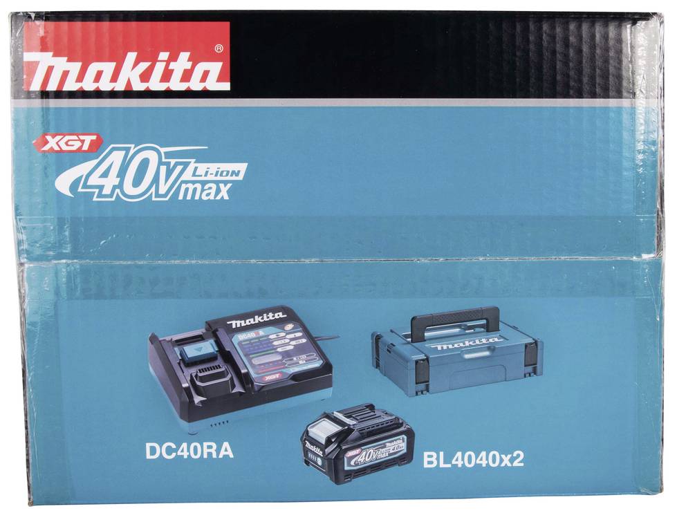 Makita 191J97-1 Werkzeug-Akku und Ladegerät 40V 4.0Ah Li-Ion