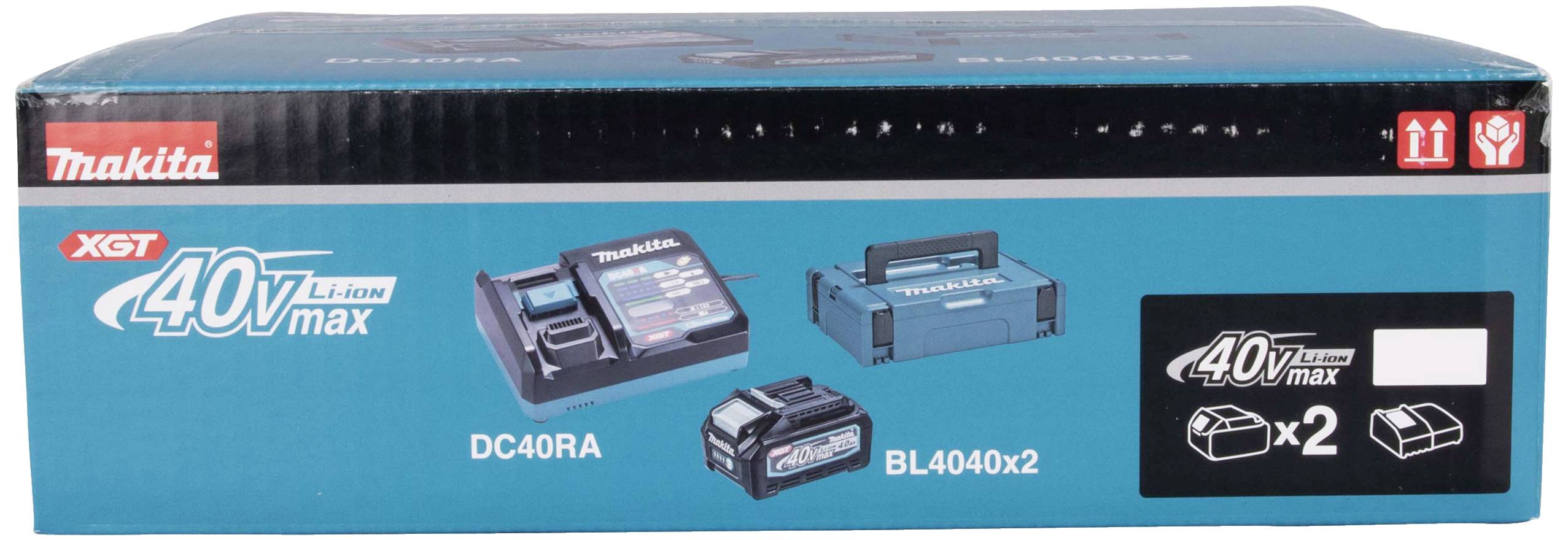 Makita 191J97-1 Werkzeug-Akku und Ladegerät 40V 4.0Ah Li-Ion