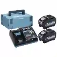 Makita 191V35-5 Werkzeug-Akku und Ladegerät 40 V 5.0 Ah Li-Ion Makita 191V35-5 Werkzeug-Akku und Ladegerät 40 V 5.0 Ah Li-Ion