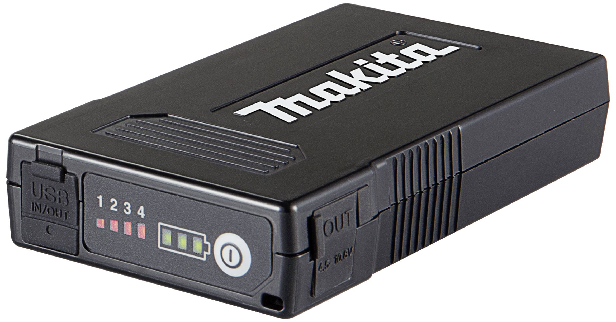 Makita DEABL1055B Powerbank 16.75 Ah Li-Ion Schwarz