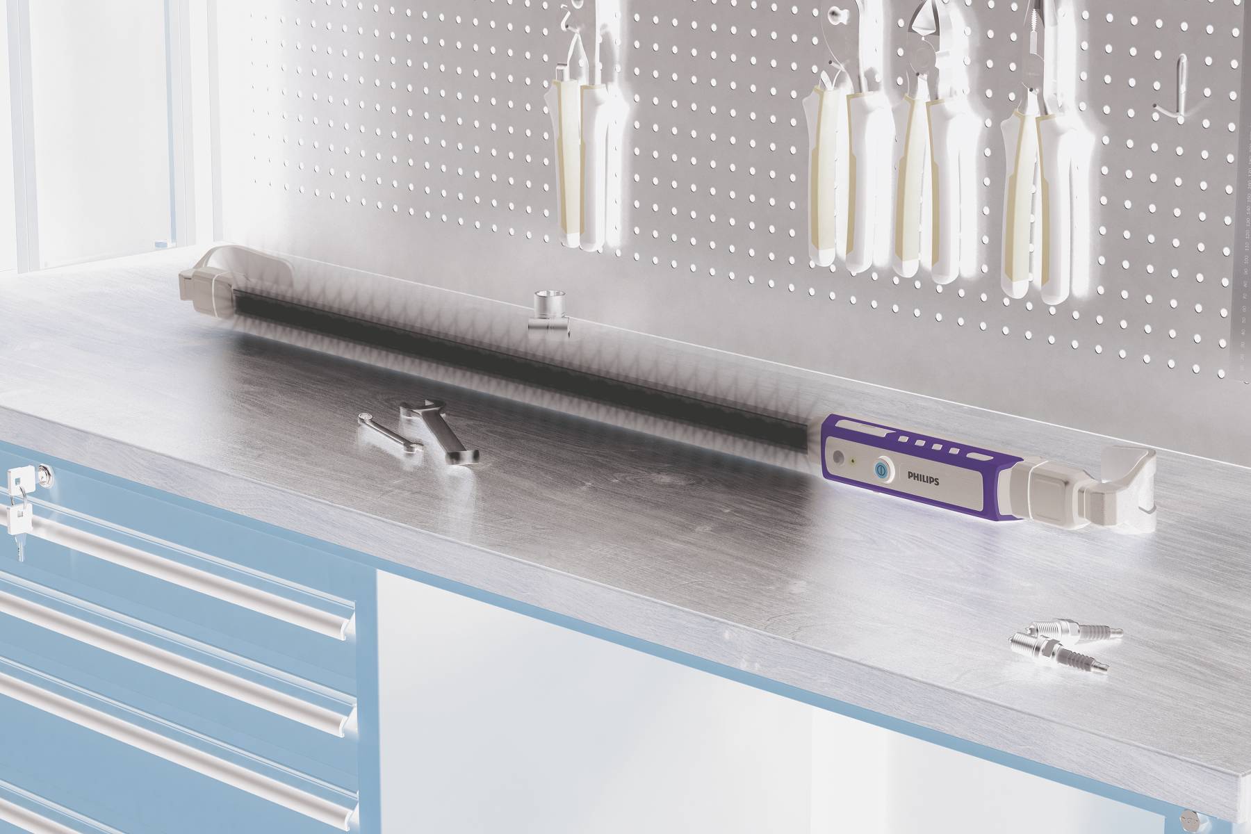 Philips Automotive X60BONNX1 Xperion 6000 Bonnet LED-Motorraumleuchte LED Motorhaubenleuchte akkubetrieben 1200lm