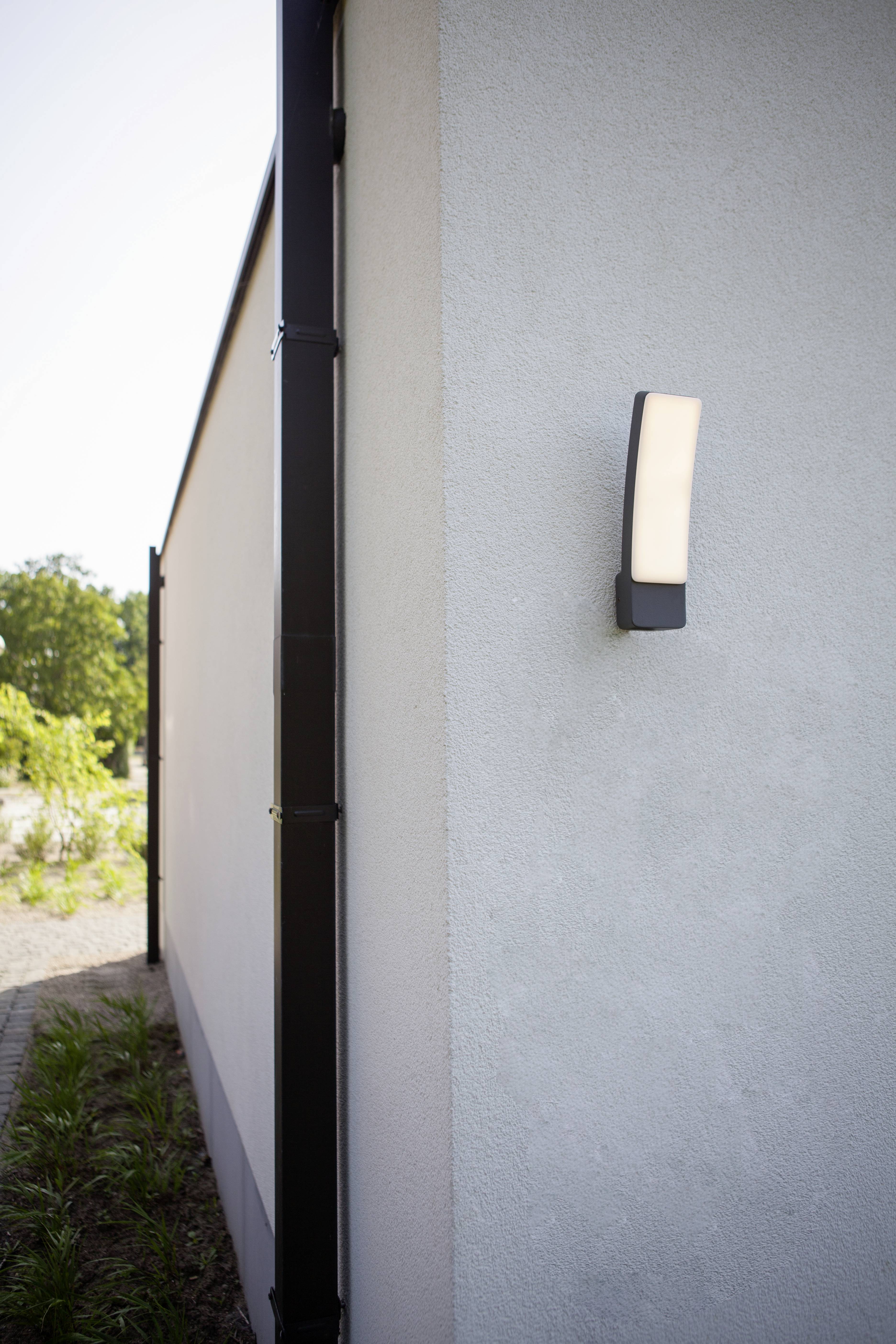Lutec KIRA 5288909118 LED-Außenwandleuchte LED 19.00W Anthrazit
