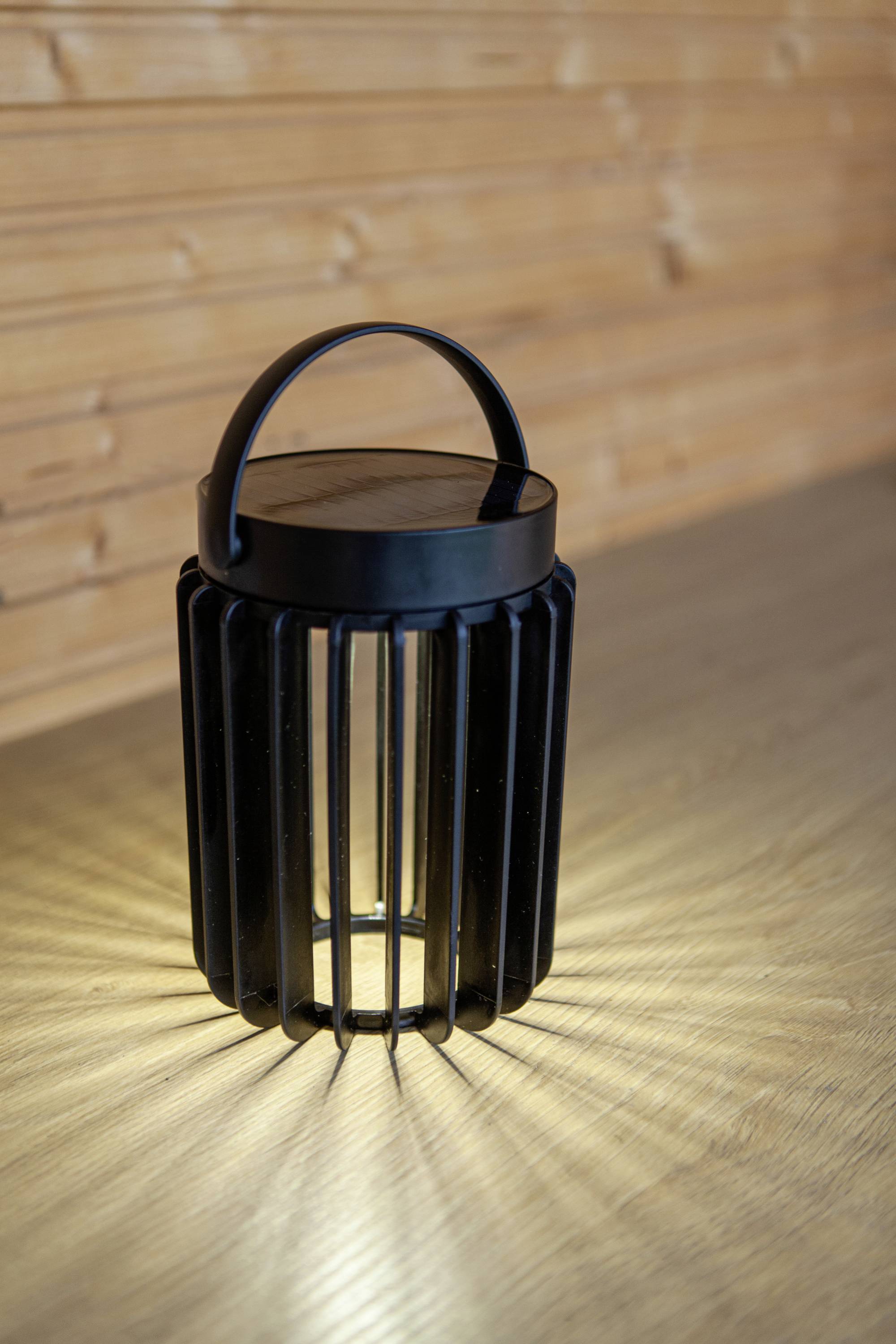 Lutec 6933701330 KOZY Solar-Tischlampe 2.80W Neutralweiß Schwarz