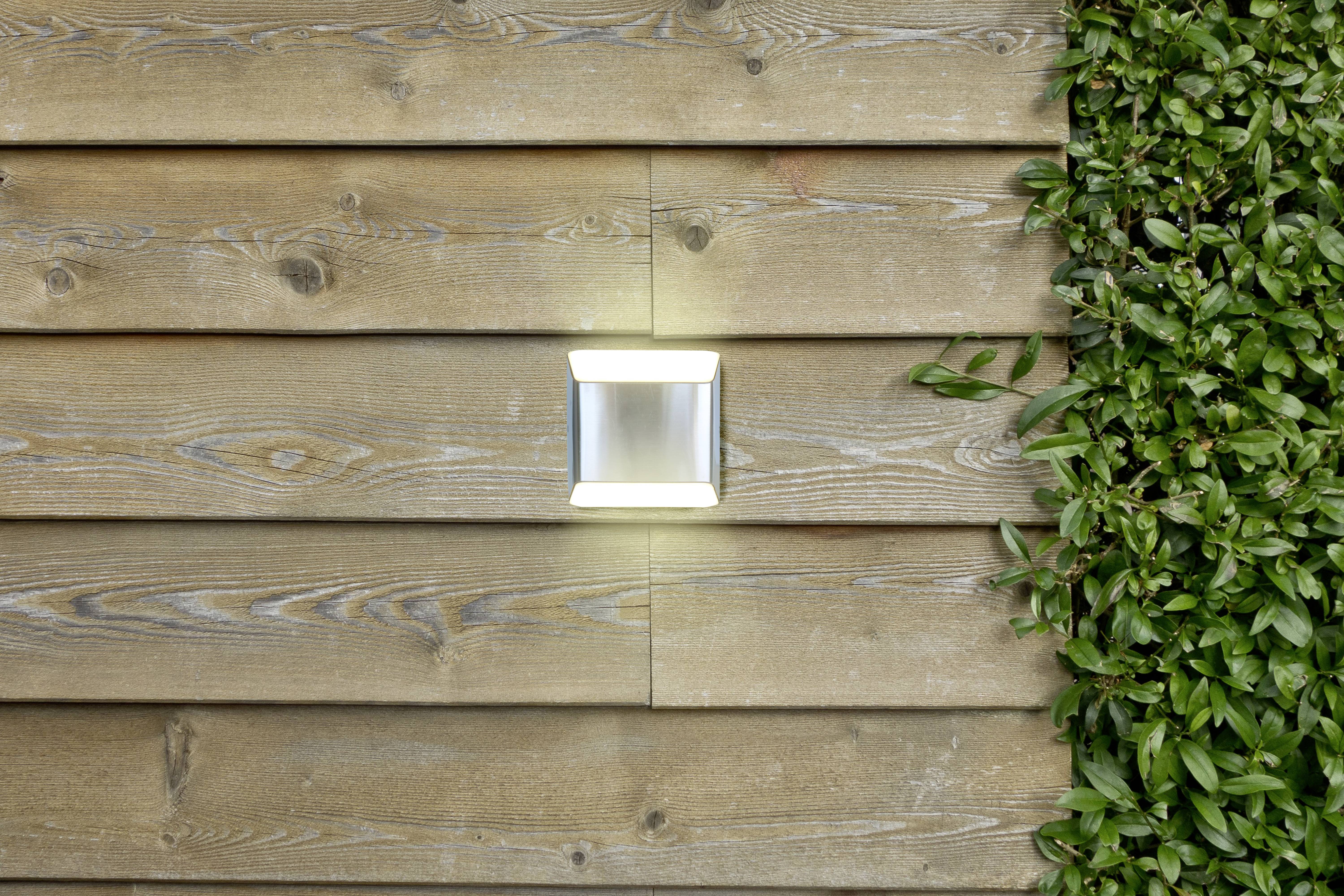 ECO-Light FLOYD 1140113 LED-Außenwandleuchte LED LED 7.00W Edelstahl