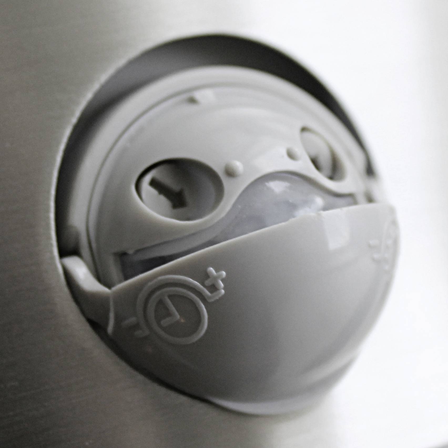 ECO-Light SLIM ST5001-PIR LED-Außenwandleuchte mit Bewegungsmelder LED LED 8.00W Edelstahl