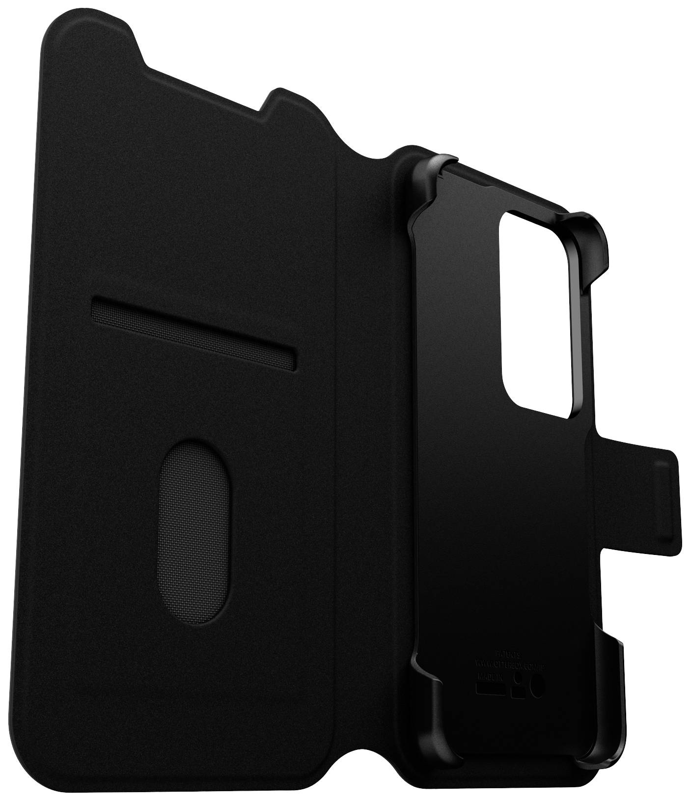 Otterbox Strada Via Booklet Samsung Galaxy S23 Schwarz Stoßfest 77-91285