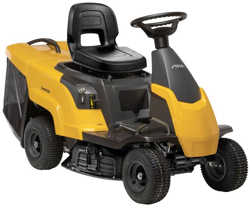 STIGA COMBI 166 Benzin Rasentraktor Heckauswurf 3.6kW Schnittbreite (max.) 66cm Geeignet für 1500m²