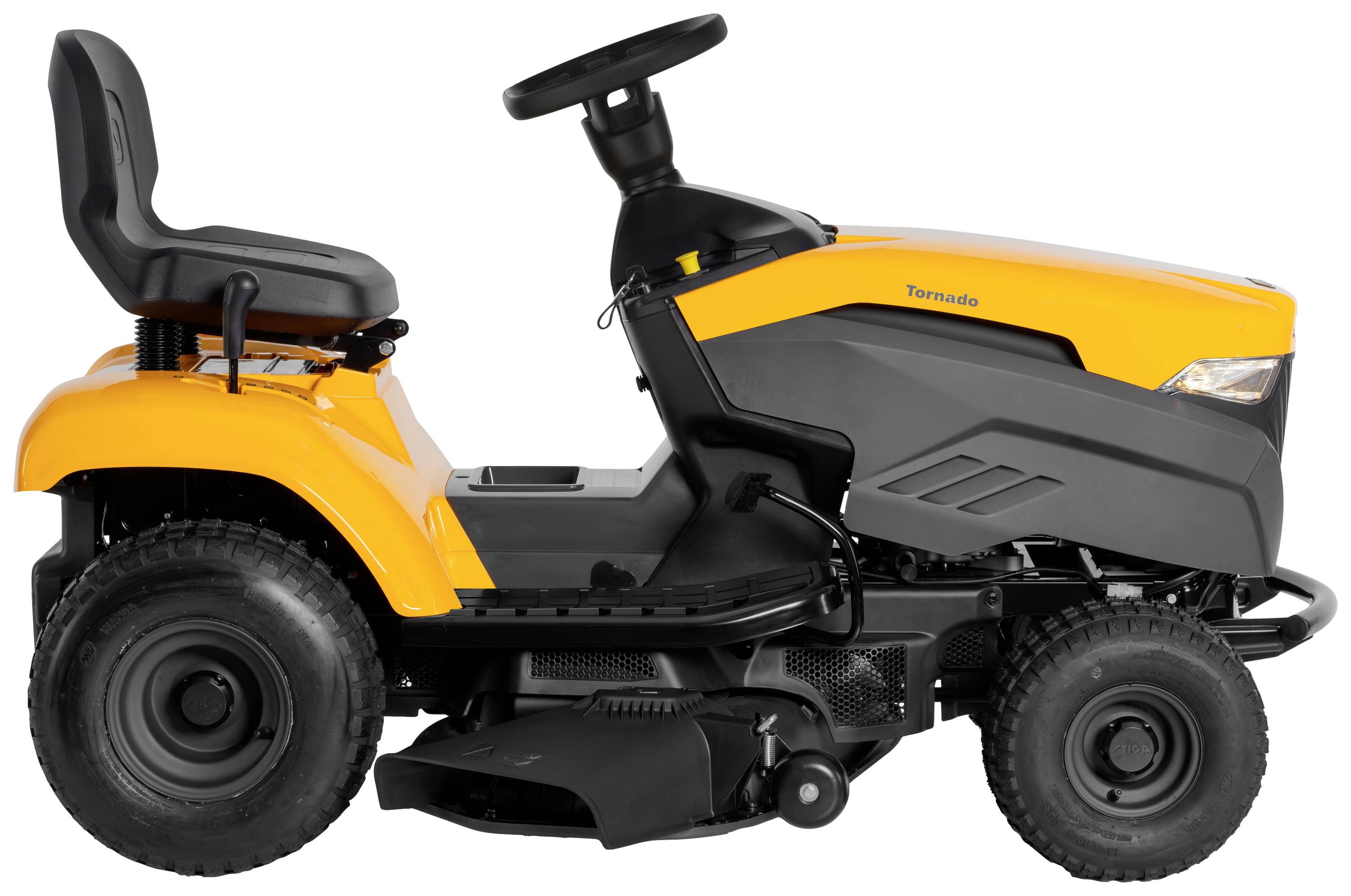 STIGA Tornado 398M Benzin Rasentraktor Seitenauswurf 6.5kW Schnittbreite (max.) 98cm Geeignet für 4500m²