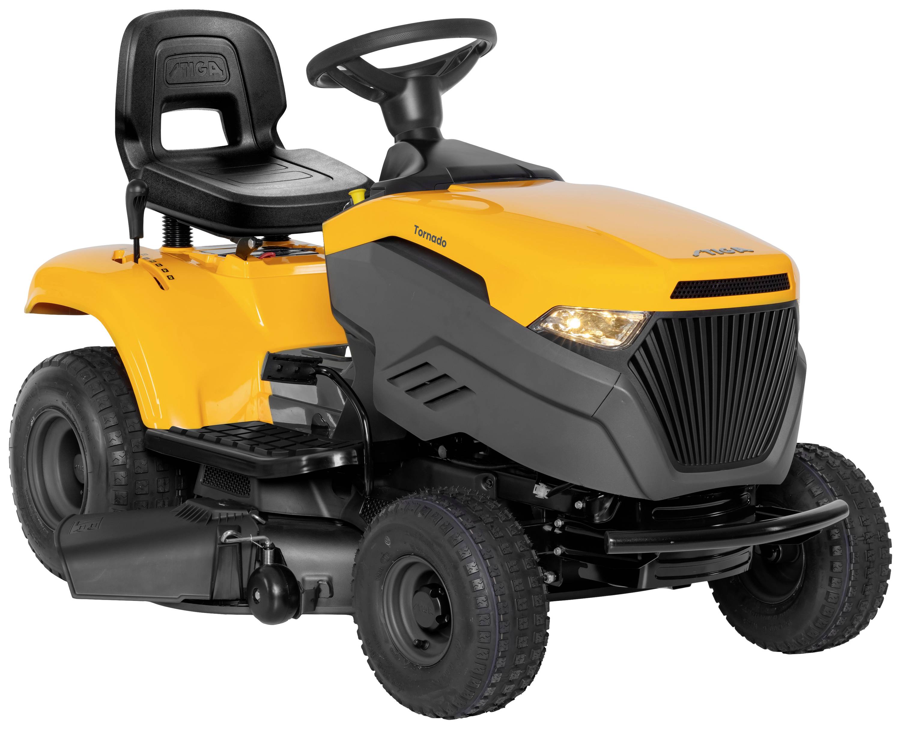 STIGA Tornado 398M Benzin Rasentraktor Seitenauswurf 6.5kW Schnittbreite (max.) 98cm Geeignet für 4500m²