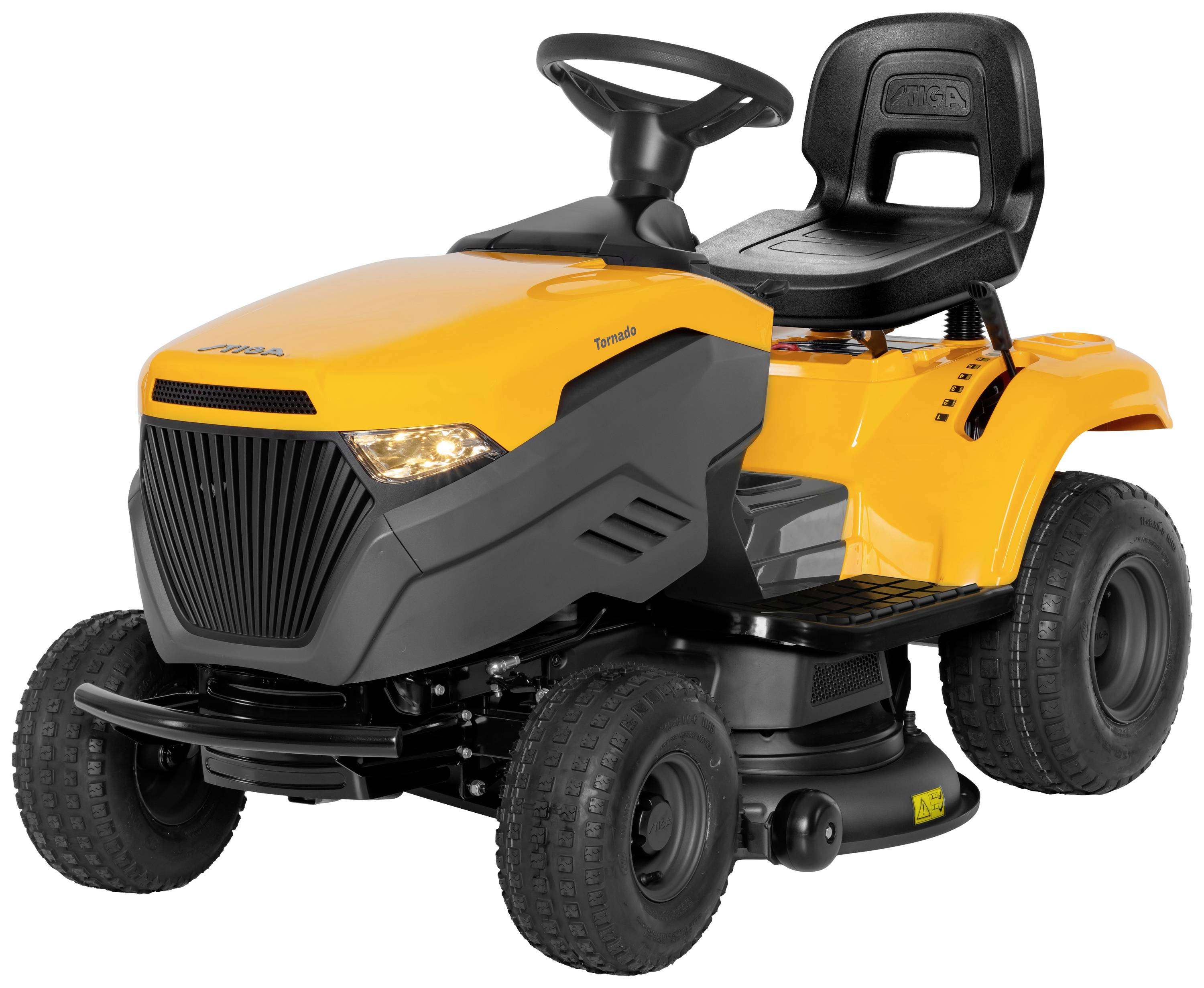 STIGA Tornado 398M Benzin Rasentraktor Seitenauswurf 6.5kW Schnittbreite (max.) 98cm Geeignet für 4500m²