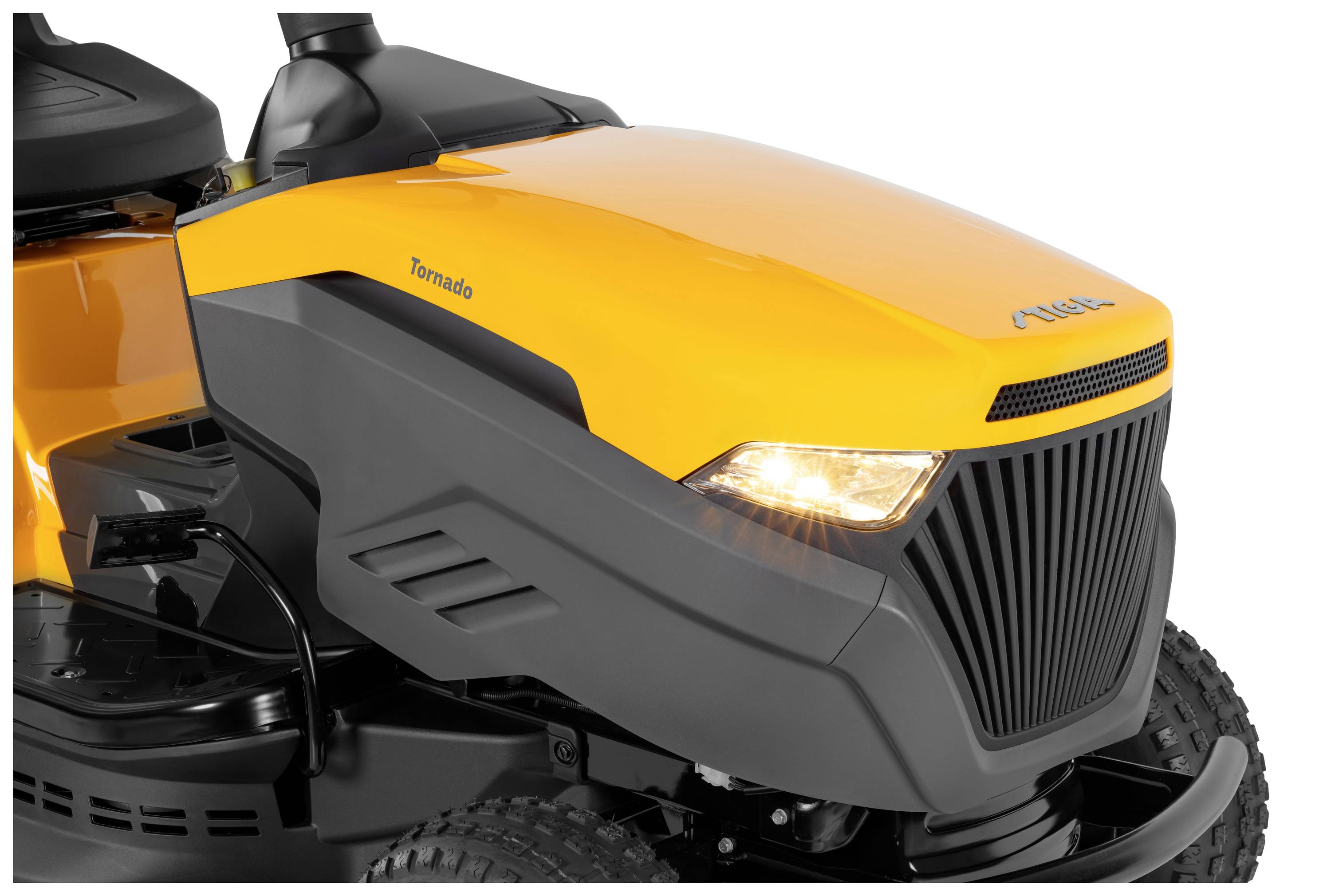 STIGA Tornado 398 Benzin Rasentraktor Seitenauswurf 7.5kW Schnittbreite (max.) 98cm Geeignet für 5000m²