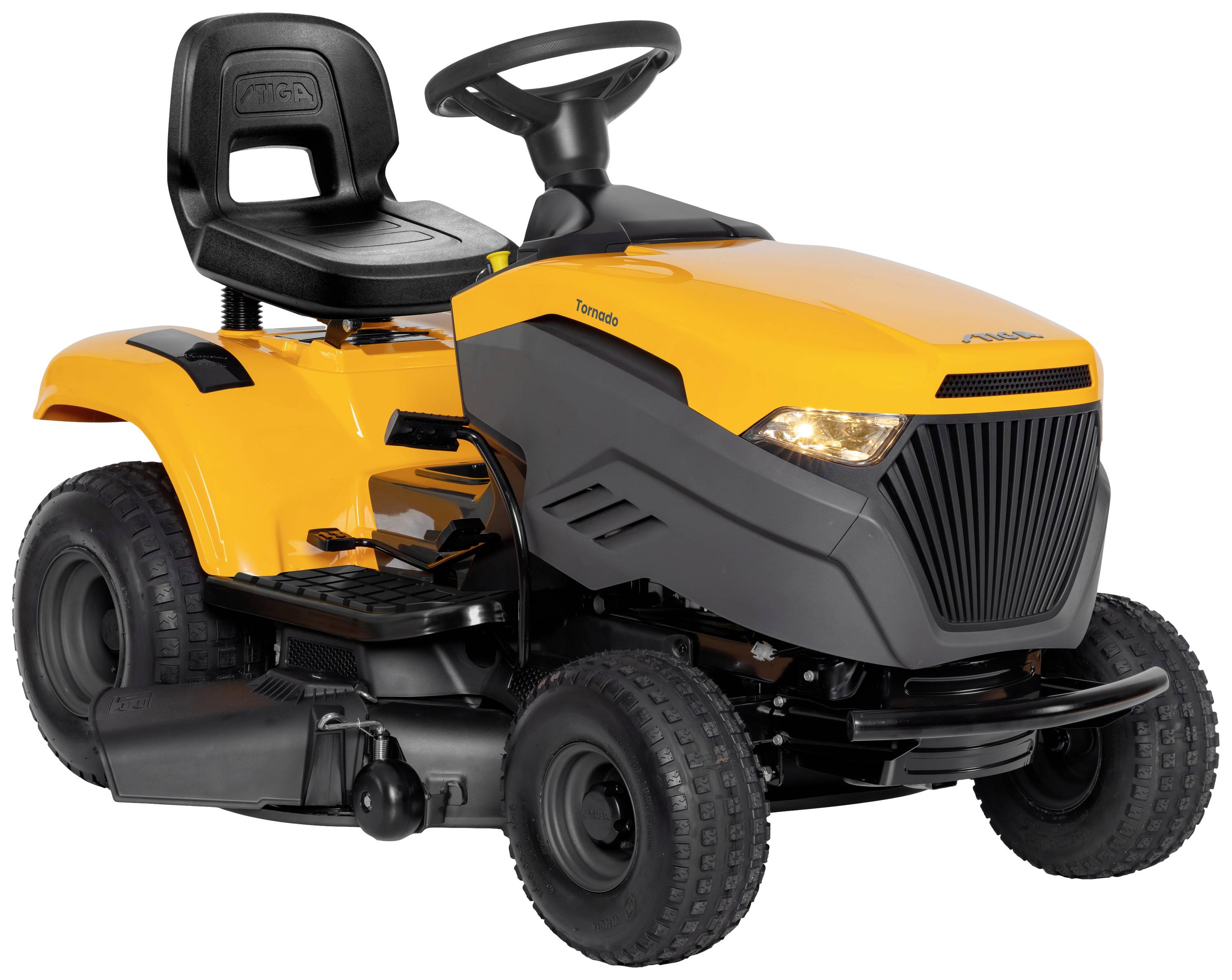 STIGA Tornado 398 Benzin Rasentraktor Seitenauswurf 7.5kW Schnittbreite (max.) 98cm Geeignet für 5000m²